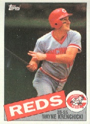 1985 Topps Baseball Cards      468     Wayne Krenchicki